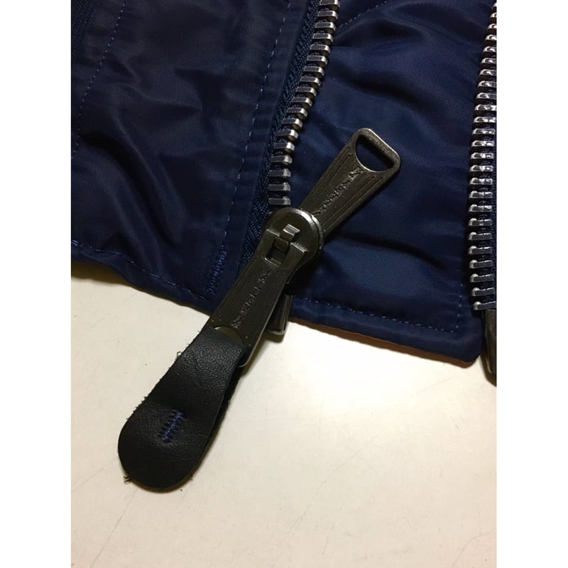 VALLEY APPAREL バレイアパレル MA-1 ネイビー Made in USA |