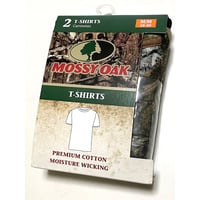 MOSSY OAK リアルツリー&ブラック 2枚パックTシャツ Mサイズ