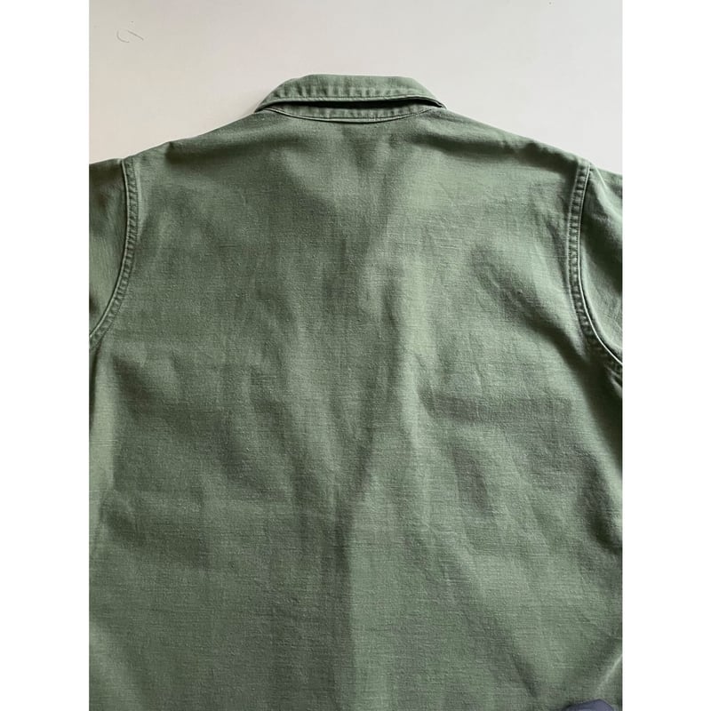 VINTAGE 60's US ARMY OG107 ユーティリティシャツ 15 1/2×3