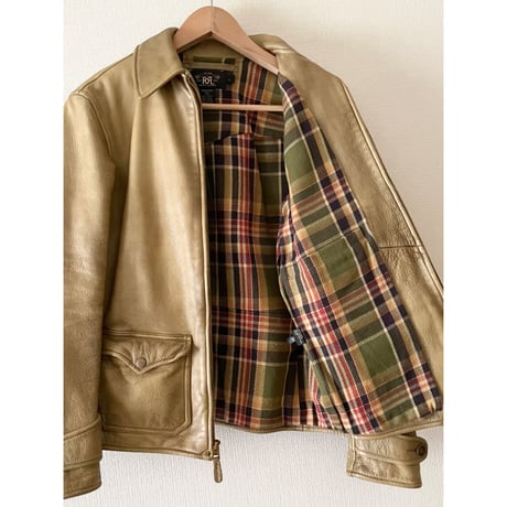 USED RRL ダブルアールエル　 レザージャケット S