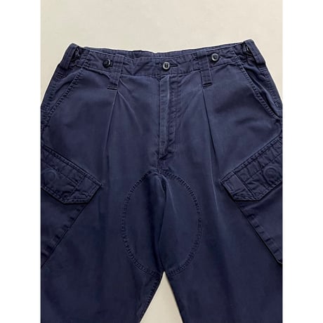 USED イギリス軍　ロイヤルネイビー　カーゴパンツ 斜めポケット 75/92/108