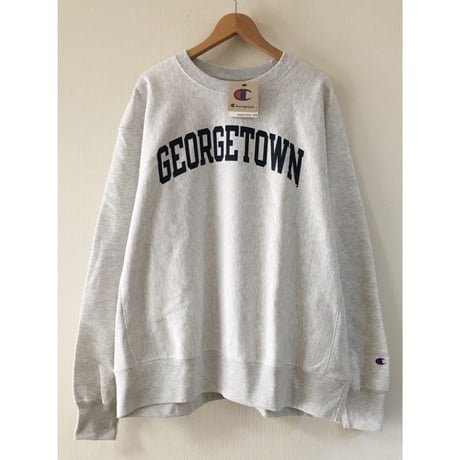 Champion リバースウィーブ　CREW ヘザーグレー　GEORGETOWN チャンピオン