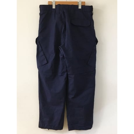 USED ロイヤルネイビー　カーゴパンツ 斜めポケット　75/88/104 イギリス軍
