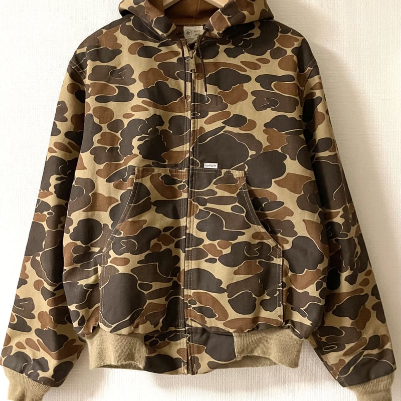 USED Carhartt カーハート アクティブJKT ダックハンターカモ 80 USED Carhartt カーハート アクティブJKT ダックハンターカモ 80