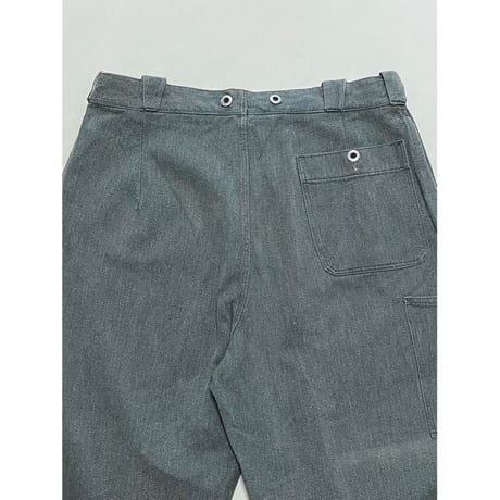 USED スイス軍　デニムワークパンツ 36/28相当 71