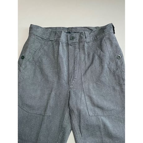 USED 80's スイス軍　デニムワークパンツ 45/80