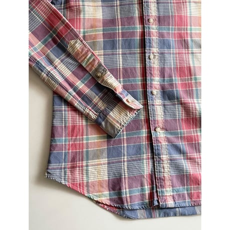 USED POLO ラルフローレン ボタンダウンネルシャツ S SLIM FIT