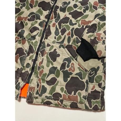 USED アメリカ製　Walls ダックカモハンティングJKT MEDIUM リバーシブル