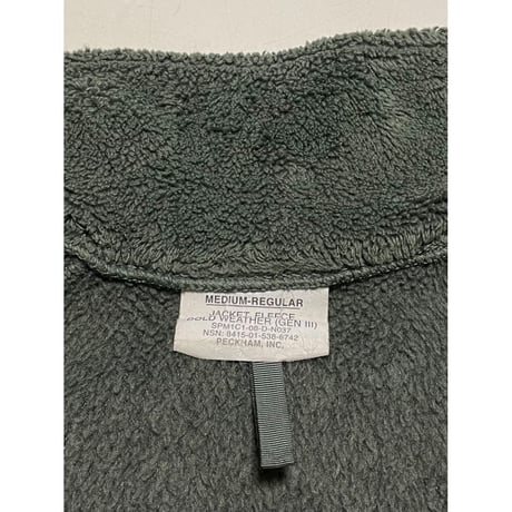 USED ECWCS GEN3 レベル3 ポーラテックフリースJKT MEDIUM-REGULAR エクワックス　7