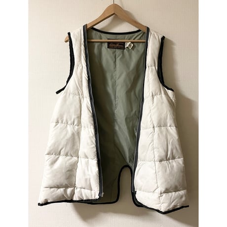 80's エディーバウアー × Lord Forcaster ダウンベストライナー付きコート MEDIUM