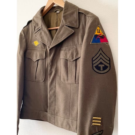 VINTAGE 40's US ARMY IKEジャケット 36R アイゼンハワー