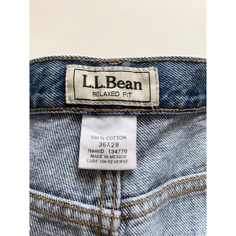 USED LL Bean デニム RELAXED FIT 36/29