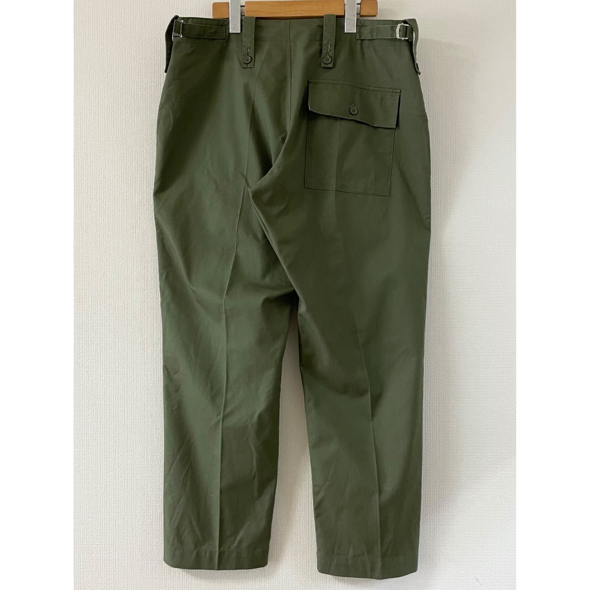 イギリス軍 ライトウェイトベイカーパンツ⑤ 75/76/92 USED イギリス軍 ライトウェイトトラウザー 75/92/108 ベイカーパンツ