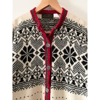 USED 80's エディーバウアー　ノルディックセーター　レディースM