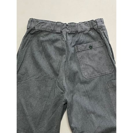 USED スイス軍　デニムワークパンツ 36/30相当 41