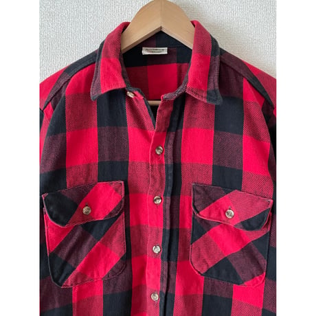 USED 90's FIVE BROTHER ヘビーネルシャツ M