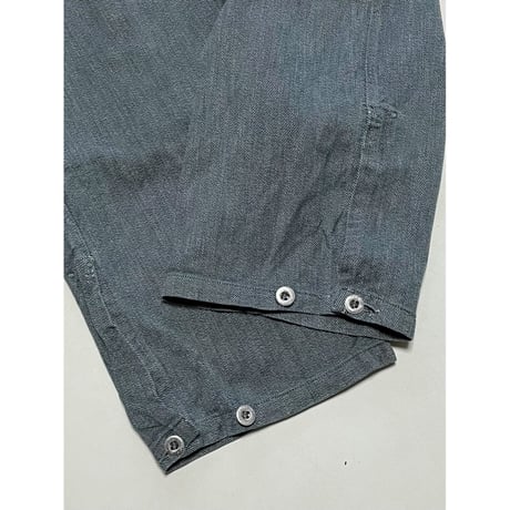 USED スイス軍　デニムワークパンツ 36/30相当 27