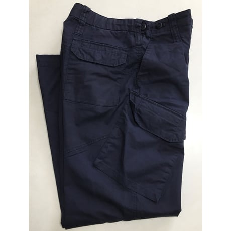 USED ロイヤルネイビー カーゴパンツ 斜めポケット　80/84/100 イギリス軍