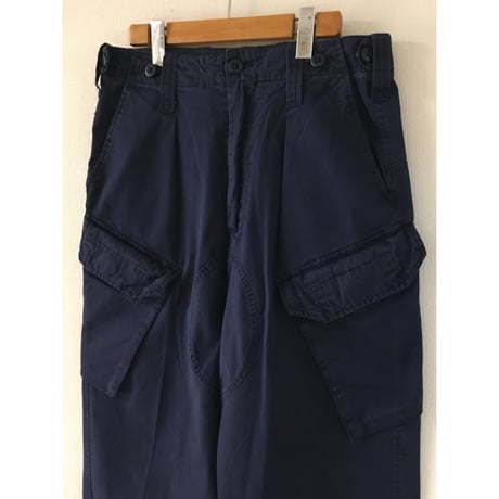 USED ROYAL NAVY カーゴパンツ 斜めポケット80/84/100 イギリス軍