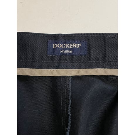 USED 90's リーバイス DOCKERS アメリカ製　ブラックチノ 38/32