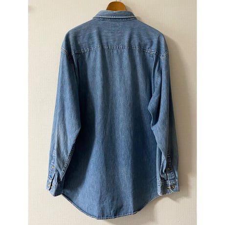 USED 90's OLD  GAP デニムシャツ L