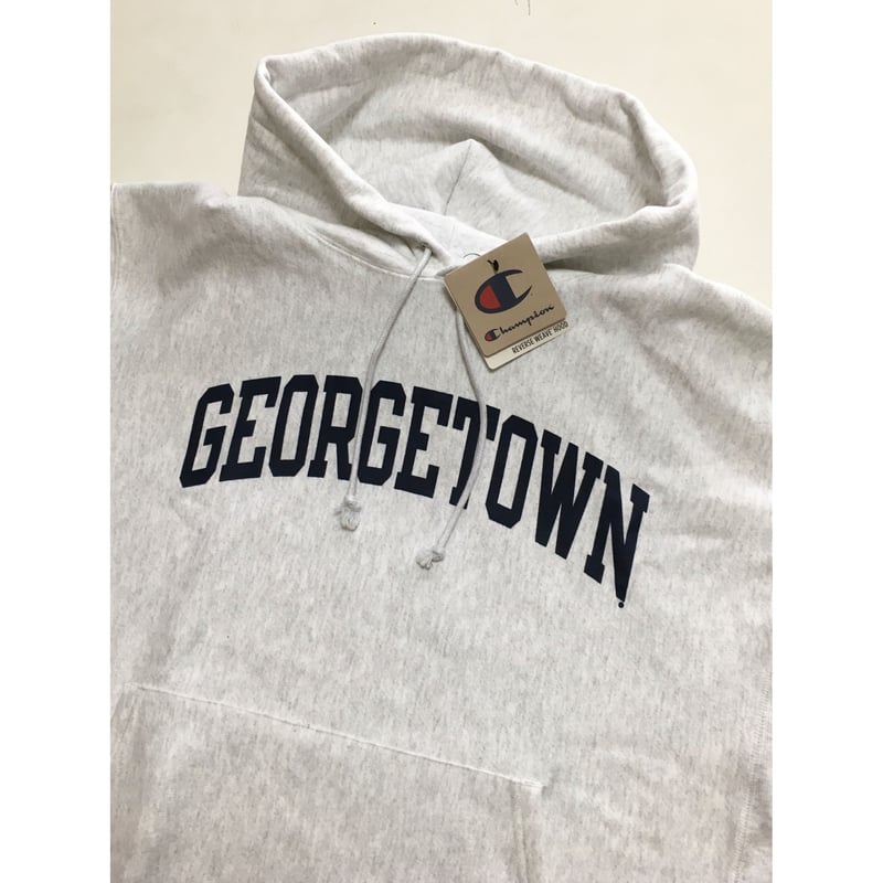 Champion リバースウィーブ HOOD ヘザーグレー GEORGETOWN チャンピオン