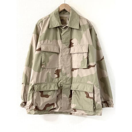 DEAD STOCK US ARMY 3カラーデザートカモ BDU JKT デッドストック