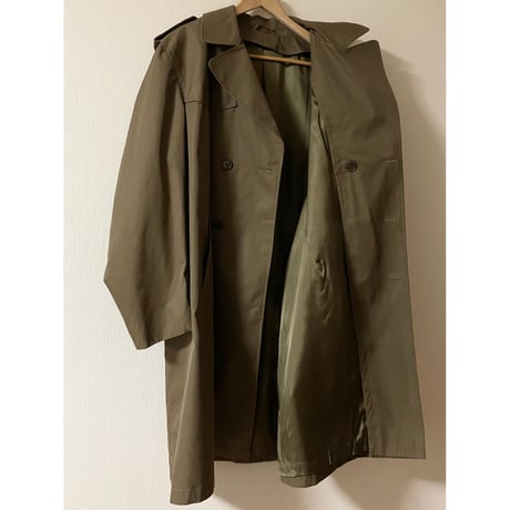 DEAD STOCK イタリア軍　トレンチコート　カーキ　サイズ58
