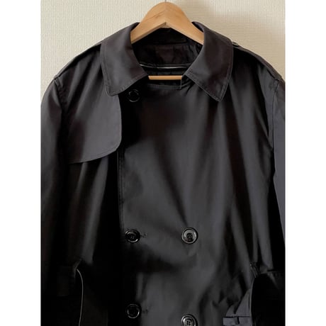USED US ARMY オールウェザーコート BLK 42R トレンチコート