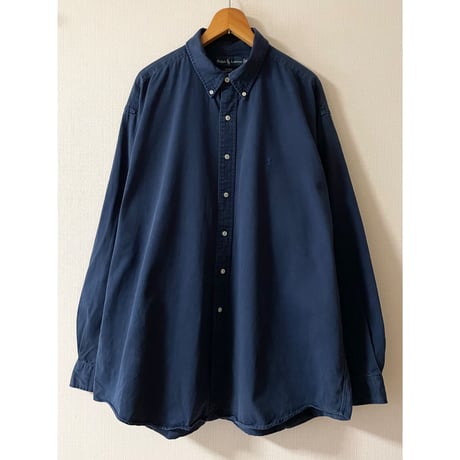 USED 90's ラルフローレン ボタンダウンシャツ BLAKE XXL