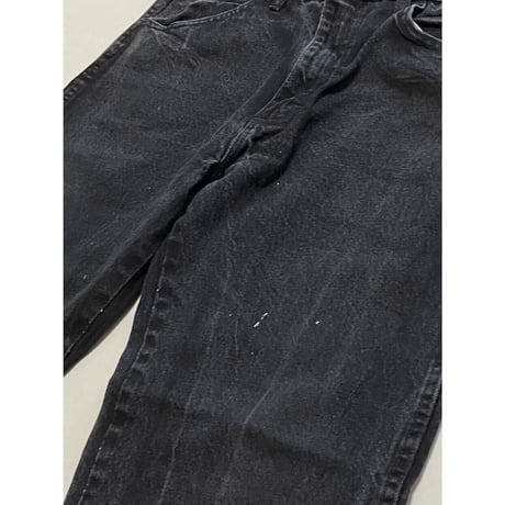 USED RUSTLER ブラックデニム 34/30