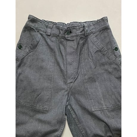 USED スイス軍　デニムワークパンツ 36/30相当 41