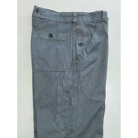 USED 80's スイス軍　デニムワークパンツ　後期型 45/80