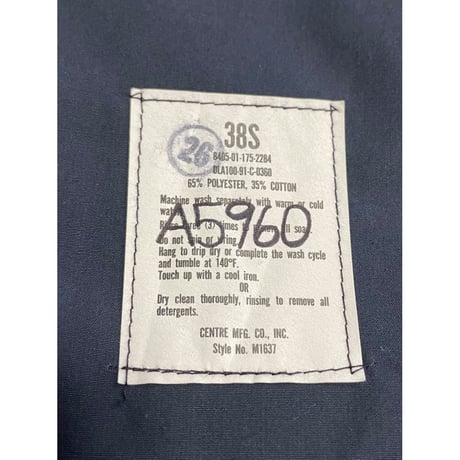 USED 90's US NAVY オールウェザーコート 38S