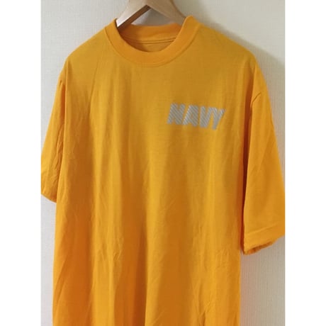 USN 米海軍 Tシャツ GOLD リフレクトプリント SOFFE
