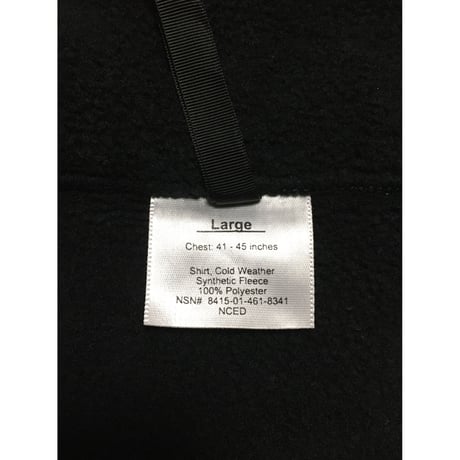 USED ECWCS GEN2 ポーラテックフリースJKT 黒LARGE エクワックス　6
