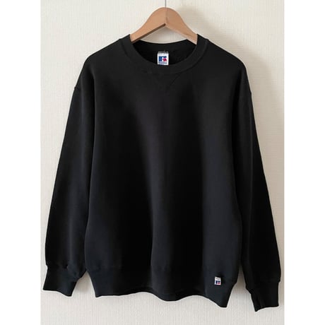 USED 90's RUSSELL ATHLETIC スウェットシャツ　黒 L