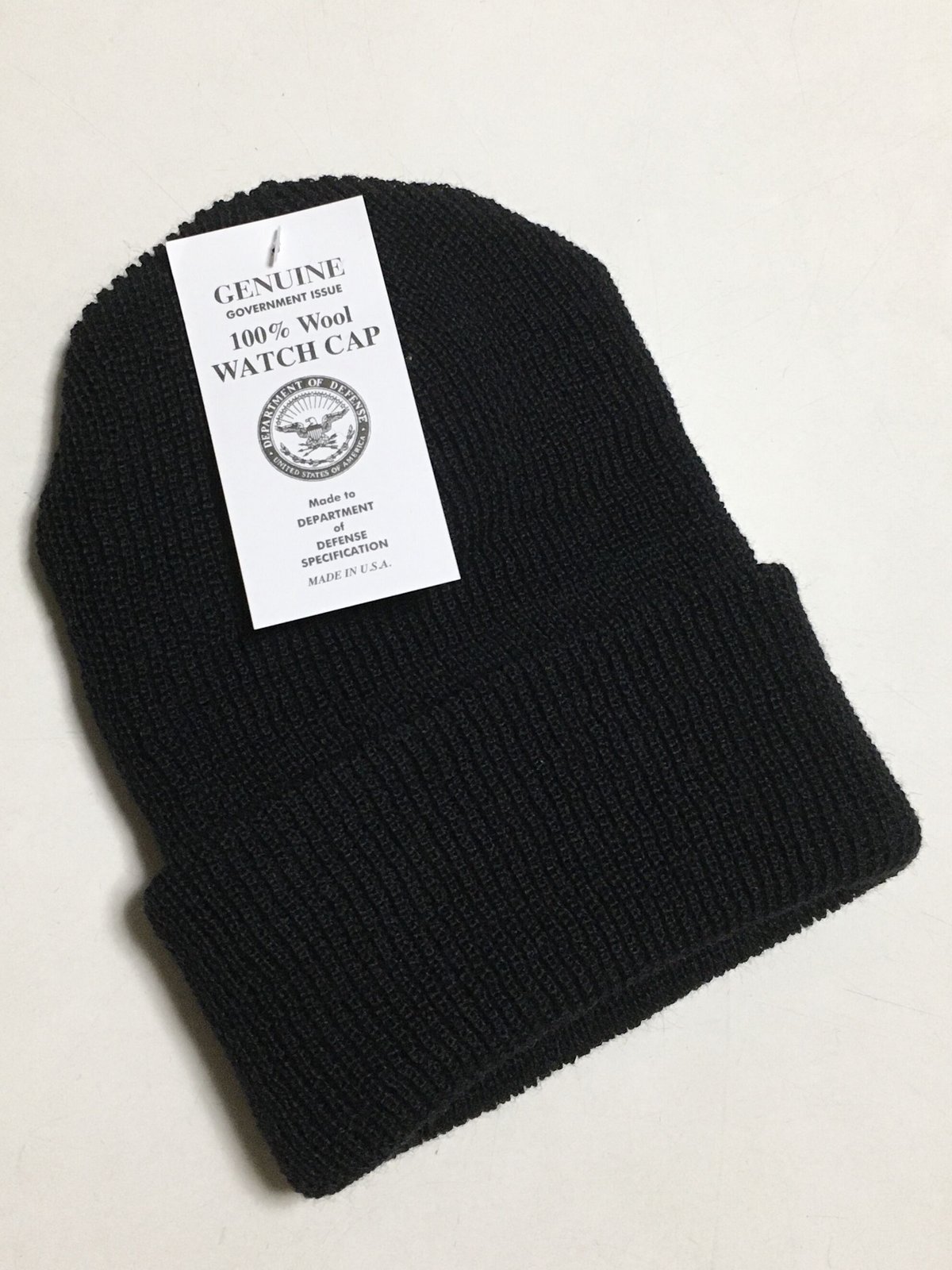 DEAD STOCK 米軍 WATCH CAP 黒 デッドストック ニットキャップ | FBR...