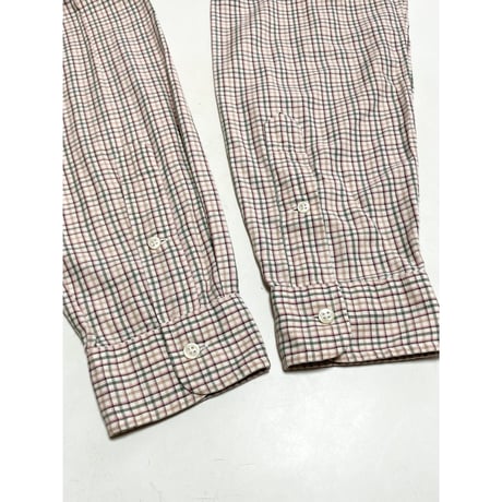 USED Ralph Lauren タッターソールボタンダウンシャツ L