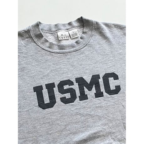 USED アメリカ製　USMC スウェットシャツ Lサイズ M.J. SOFFE