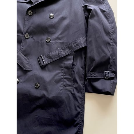 USED US NAVY オールウェザーコート 紺 36R ライナー付き