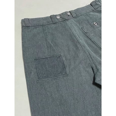 USED スイス軍　デニムワークパンツ 36/30相当 47