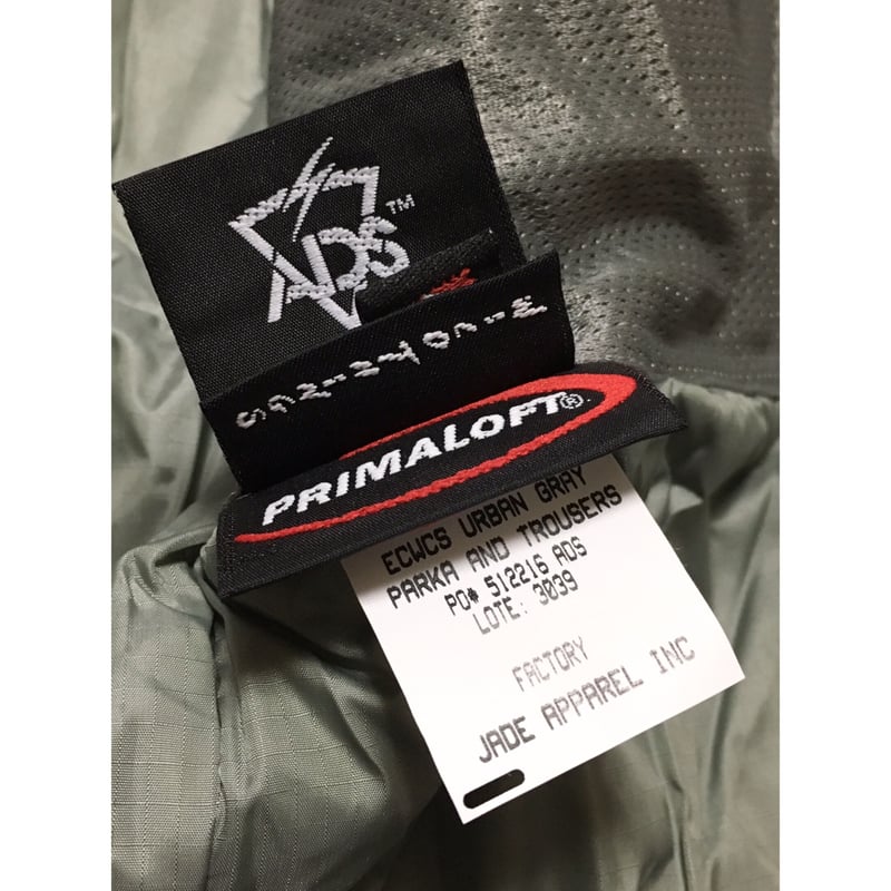 DEAD STOCK ECWCS GEN3 ワイルドシングス社製 レベル7 プリマロフトJK