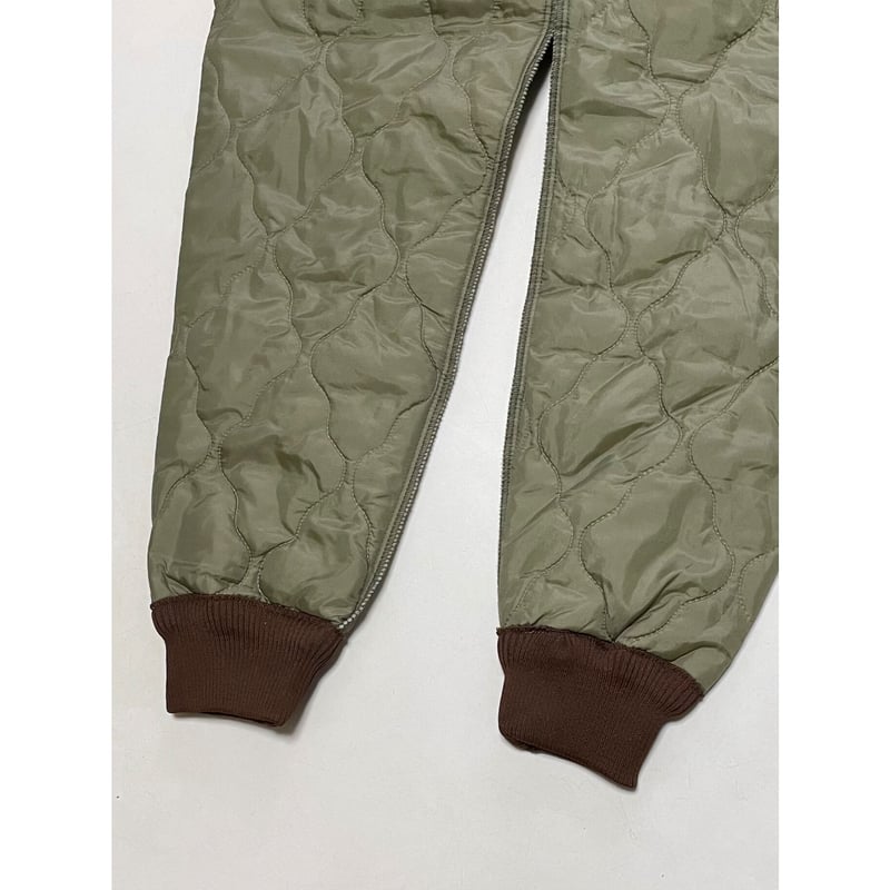 DEAD STOCK チェコ軍 M85キルティングライナーパンツ ステンシル