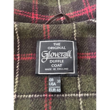 USED Gloverall ダッフルコート オリーブ グリーン 38