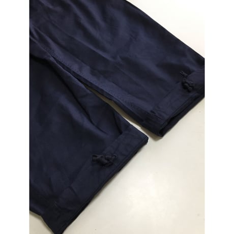 USED ロイヤルネイビー　カーゴパンツ 斜めポケット　75/88/104 イギリス軍