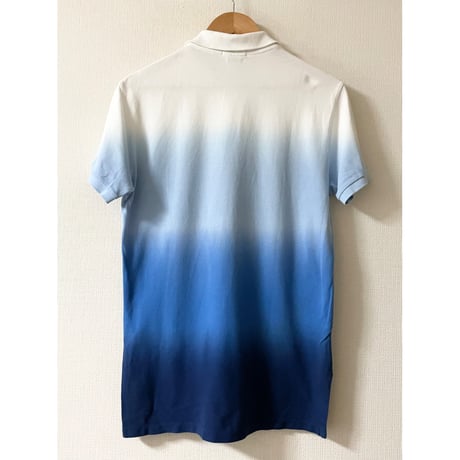 USED POLOラルフローレン  CUSTOM FITポロシャツ　グラデーションS