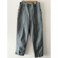USED 80's スイス軍　デニムワークパンツ 45/80