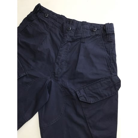 USED ロイヤルネイビー カーゴパンツ 斜めポケット　80/84/100 イギリス軍