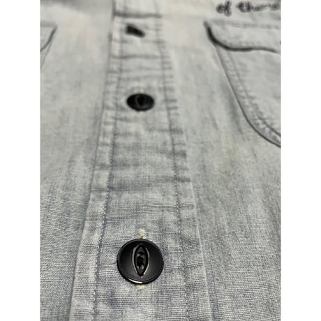 USED POLO ラルフローレン シャンブレーシャツ M